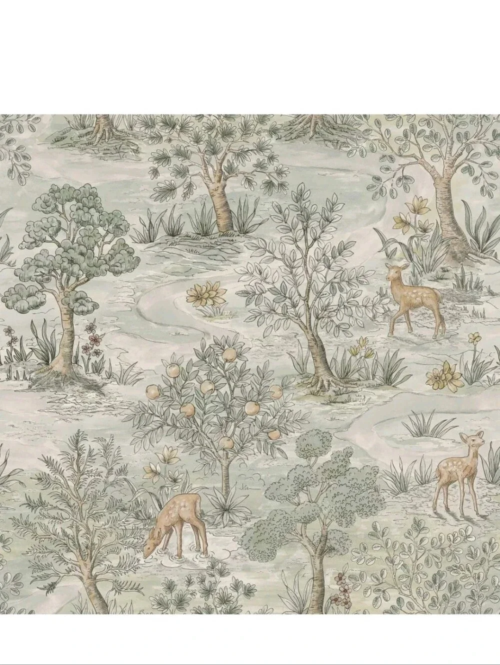 Brewster Peel and Stick 1pc Wallpaper Bramble Wintergreen